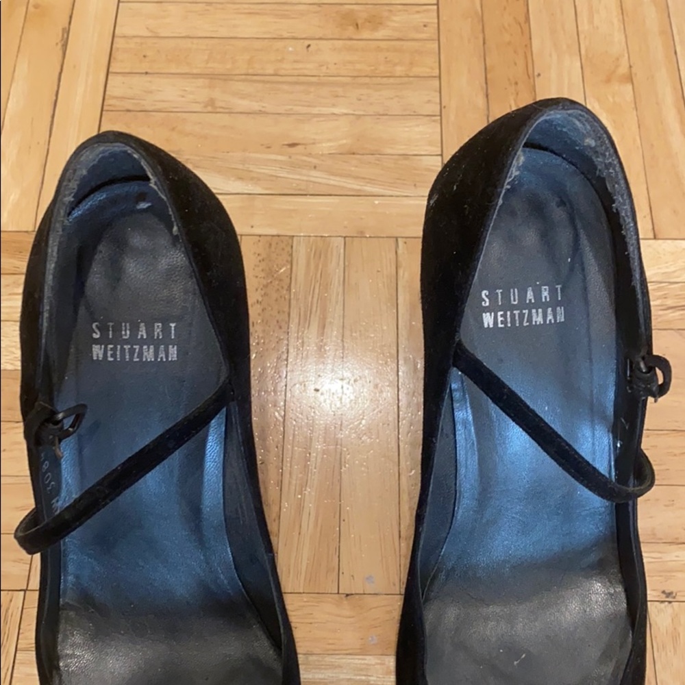 Stuart Weitzman Capsize Black Suede - Picture 4 of 15